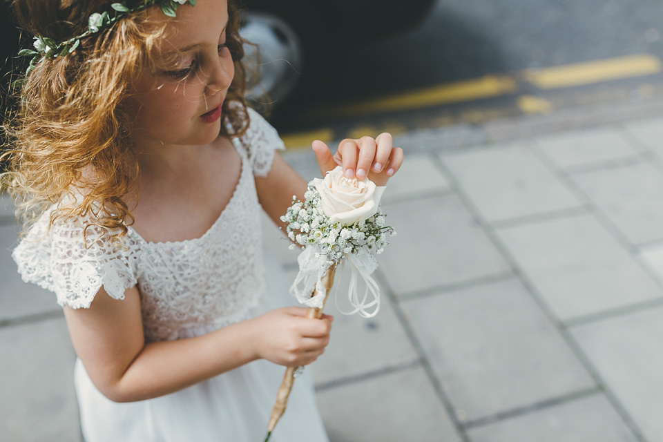 ritva westenius, london rooftop wedding, smiths hotel weddings, slinky wedding dress