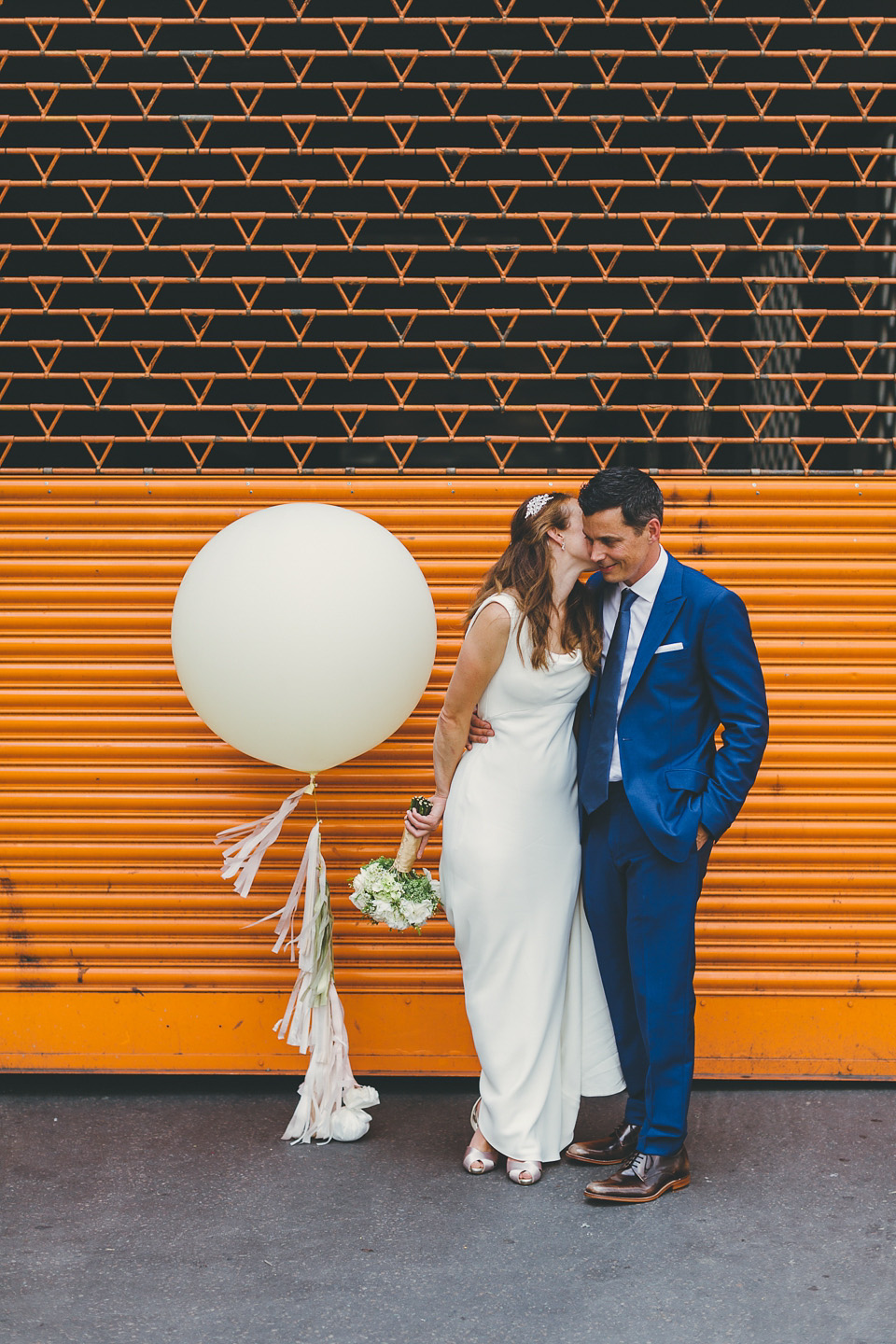 ritva westenius, london rooftop wedding, smiths hotel weddings, slinky wedding dress