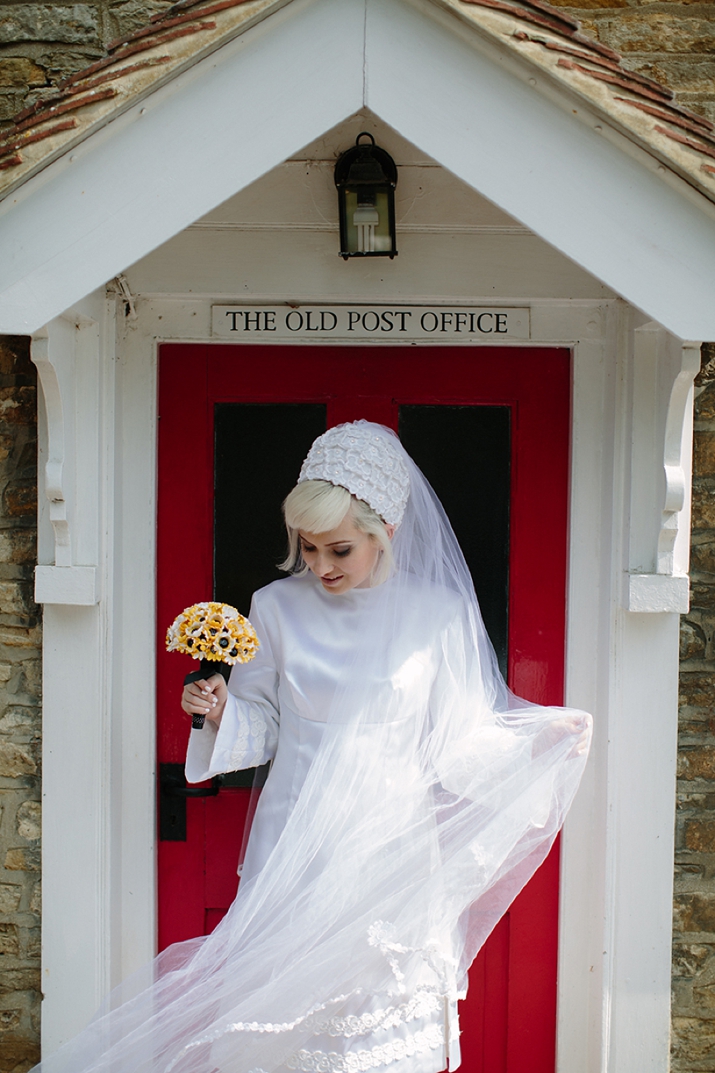 wedding dress from the 60s