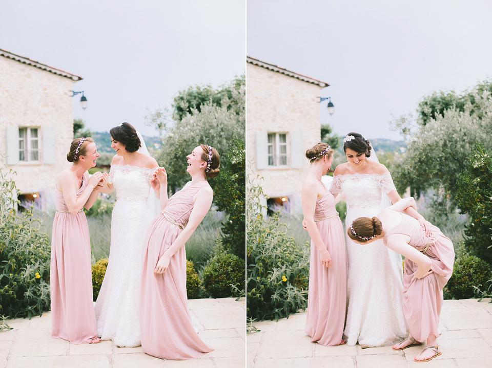 stewart parvin wedding dress, weddings in france, provence wedding