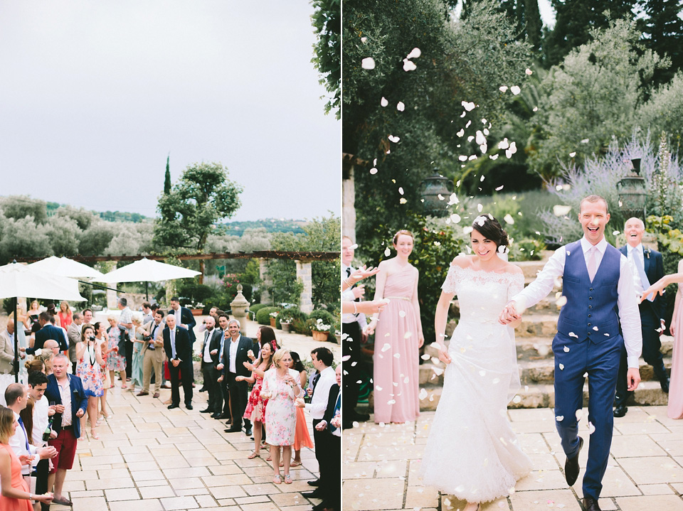 stewart parvin wedding dress, weddings in france, provence wedding