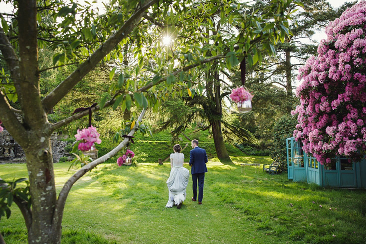 gemma williams photography, walcott hall, grey wedding dress