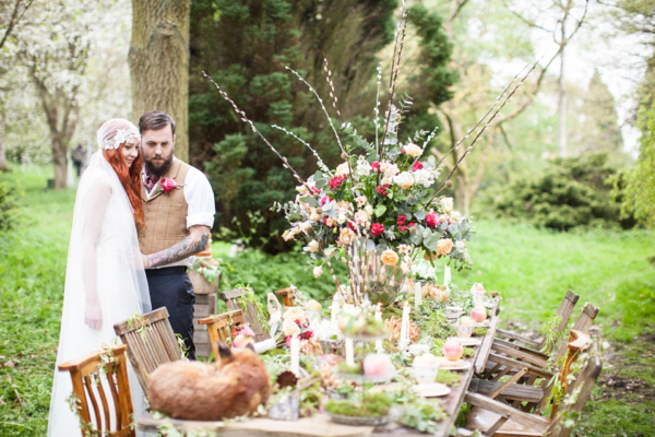 A Secret and Magical Autumn Wedding in the Woods…