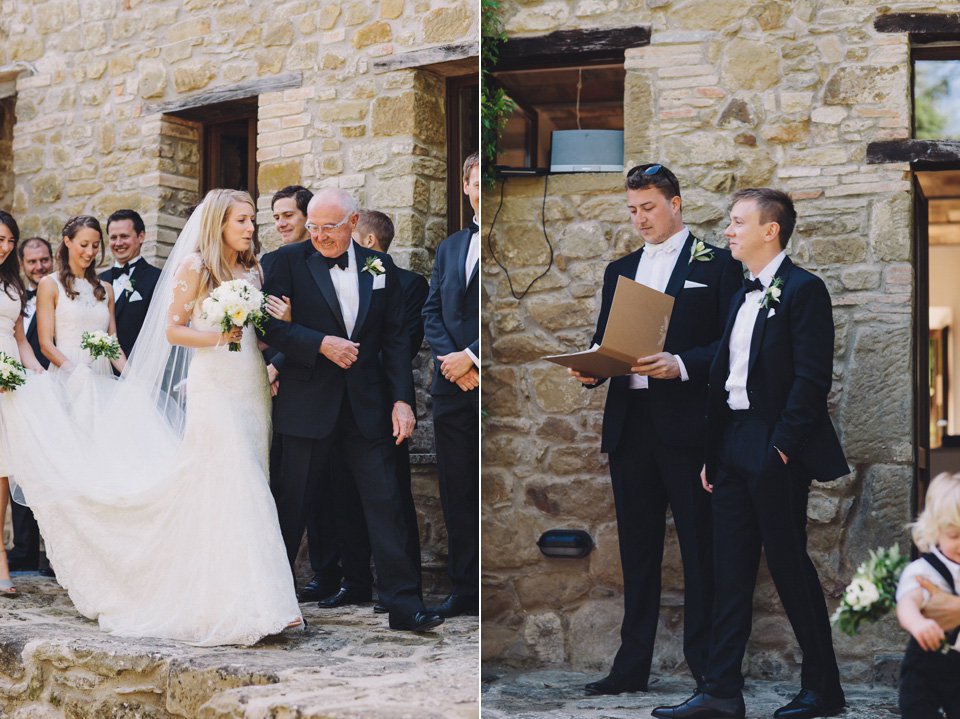 A black tie wedding in Italy with a rustic Italian vibe - photography by Laura McCluskey. black tie wedding, italian wedding, rustic italian wedding, destination wedding, laura mccluskey photography, lm photography