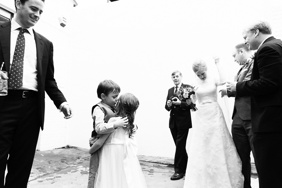 shoreditch weddings, the yard shoreditch, nick tucker photography, black and white wedding photography, japanese afternoon tea