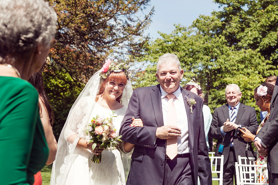 halfpenny london, south farm, flower crown, marianne ford photography