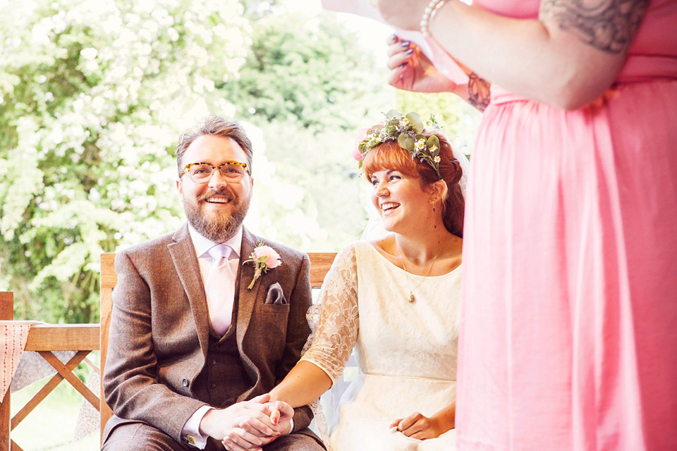 halfpenny london, south farm, flower crown, marianne ford photography