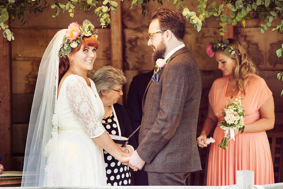 halfpenny london, south farm, flower crown, marianne ford photography