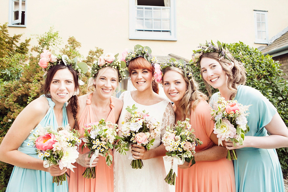 halfpenny london, south farm, flower crown, marianne ford photography