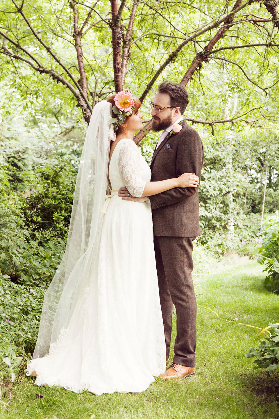 halfpenny london, south farm, flower crown, marianne ford photography