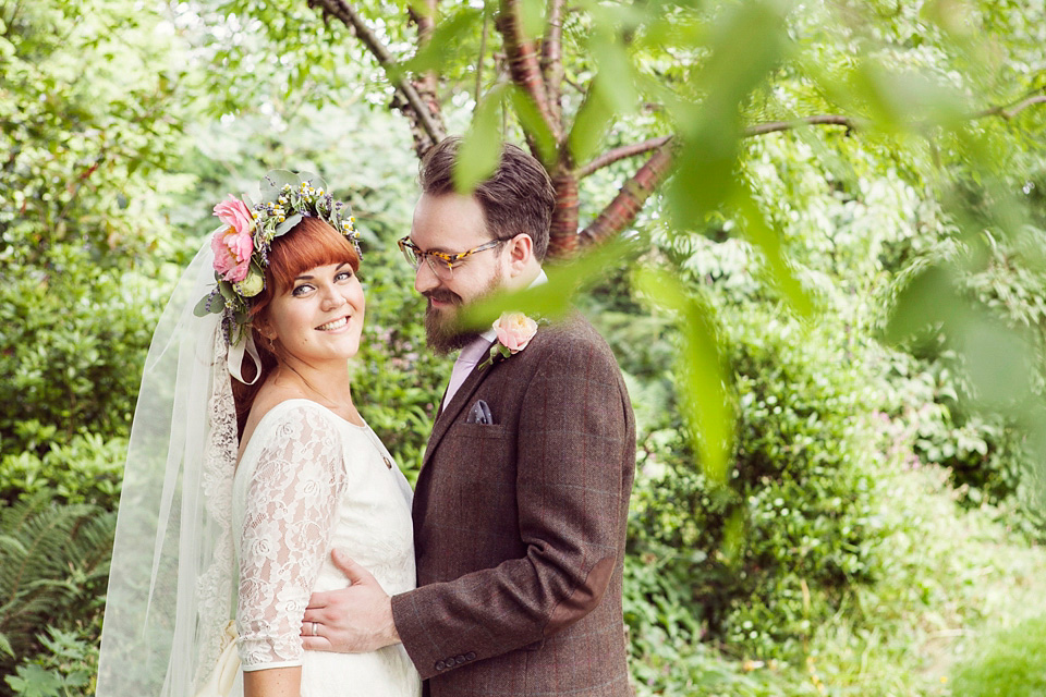 halfpenny london, south farm, flower crown, marianne ford photography