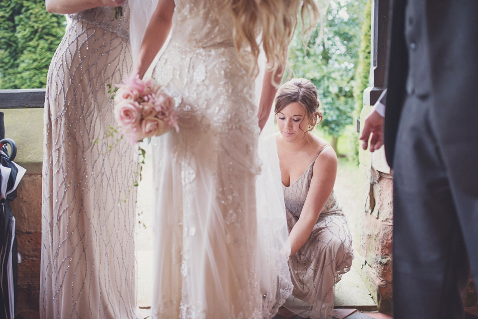 azalea by jenny packham, pimhill barn, barn wedding, camilla rosa photography