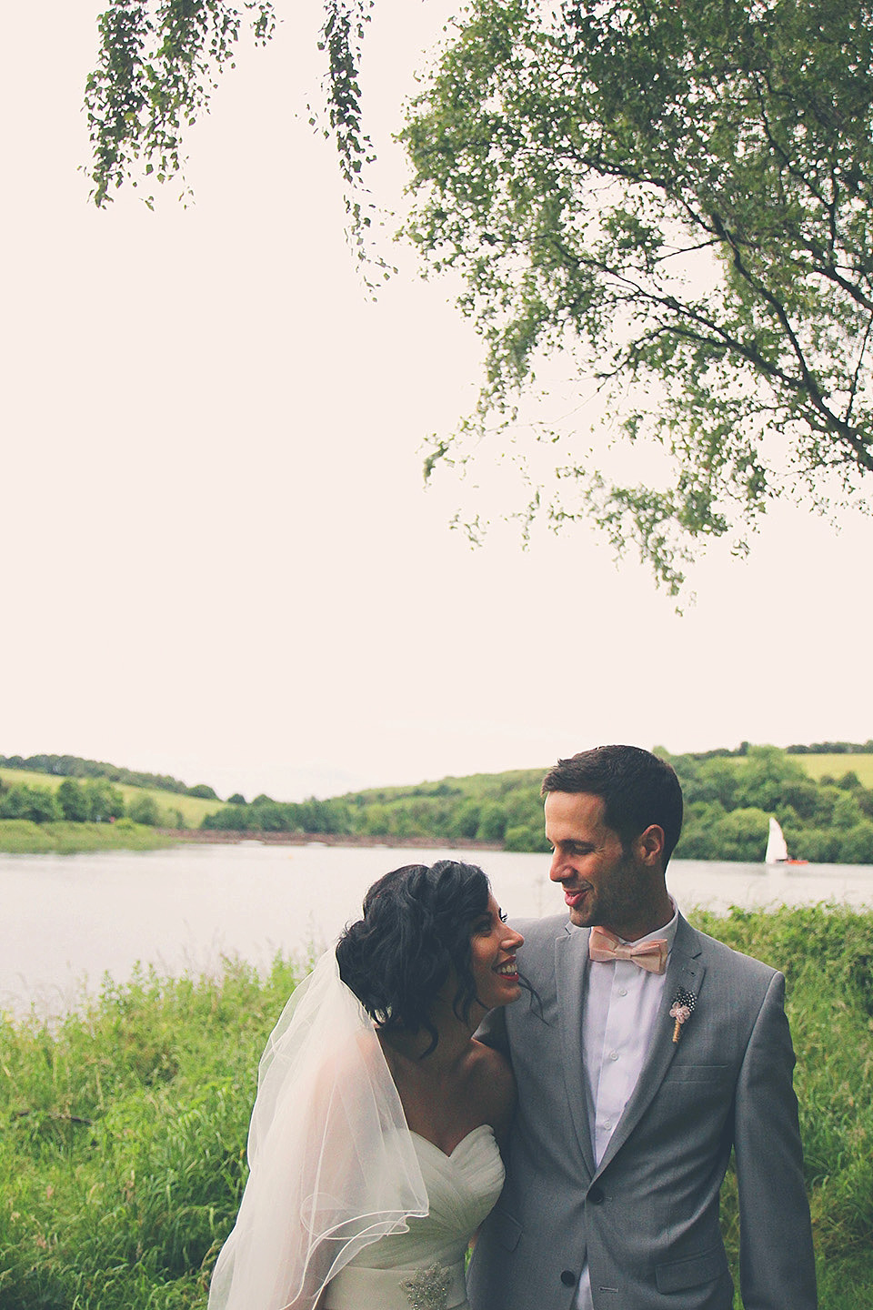 A bride wearing a Mori Lee dress for her pastel colour vintage-glam barn wedding. Photography by Diamonds and Doodles. mori lee, barn wedding, pastel wedding, vintage glam wedding, diamonds and doodles photography