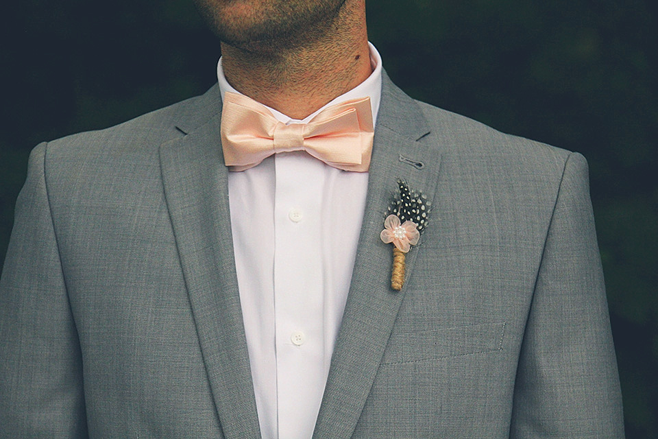 A bride wearing a Mori Lee dress for her pastel colour vintage-glam barn wedding. Photography by Diamonds and Doodles. mori lee, barn wedding, pastel wedding, vintage glam wedding, diamonds and doodles photography