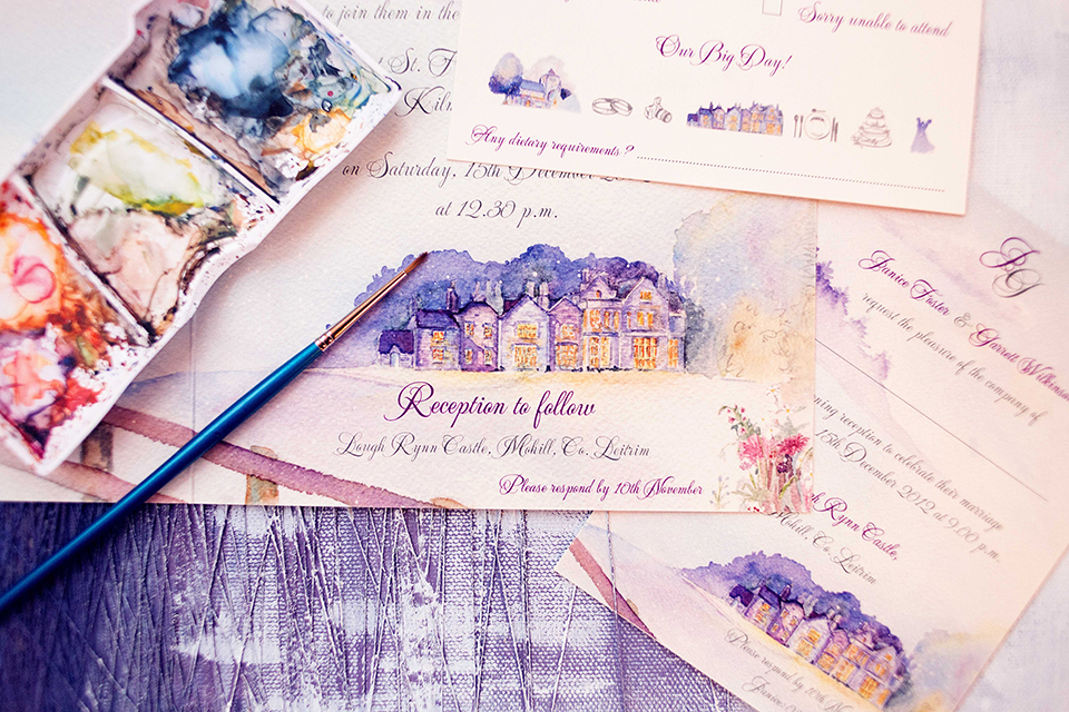 appleberry press1 - Appleberry Press – A Perfect Illustration Of Beautiful Wedding Stationery appleberry press