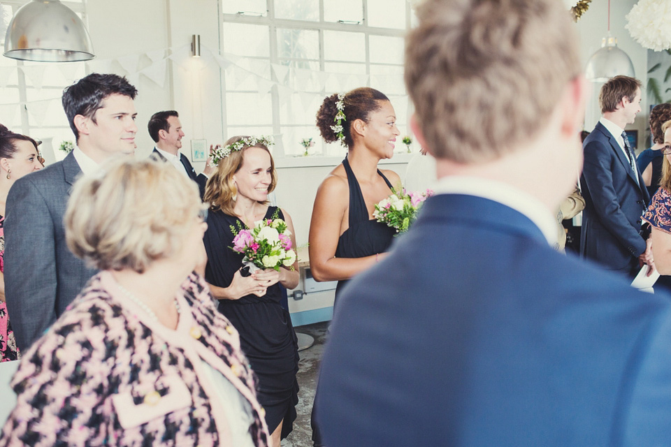 sylvia ghost, ghost wedding dress, brockwell lido, lisa jane photography, quirky cool wedding