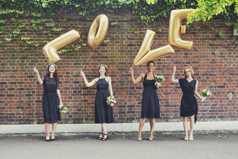 sylvia ghost, ghost wedding dress, brockwell lido, lisa jane photography, quirky cool wedding