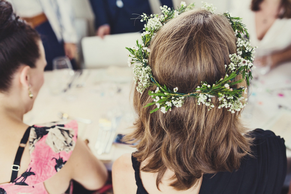 sylvia ghost, ghost wedding dress, brockwell lido, lisa jane photography, quirky cool wedding