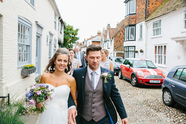An Embroidered Veil for a Laid Back and Elegant Wedding in Rye