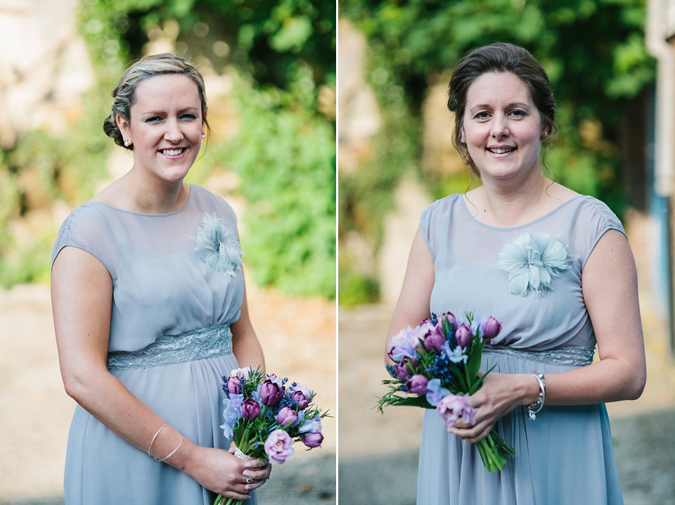 A bride wearing a David's Bridal gown and veil for her laid back and elegant wedding in Rye. Photography by Richard Ware. davids bridal, rye weddings, richard ware photography