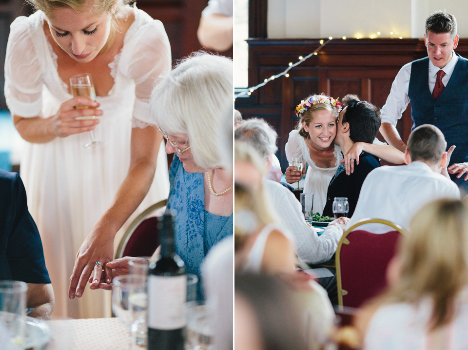 colourful weddings, floral crown, flower crown, whimsical wedding, dorset weddings, richard skins photography