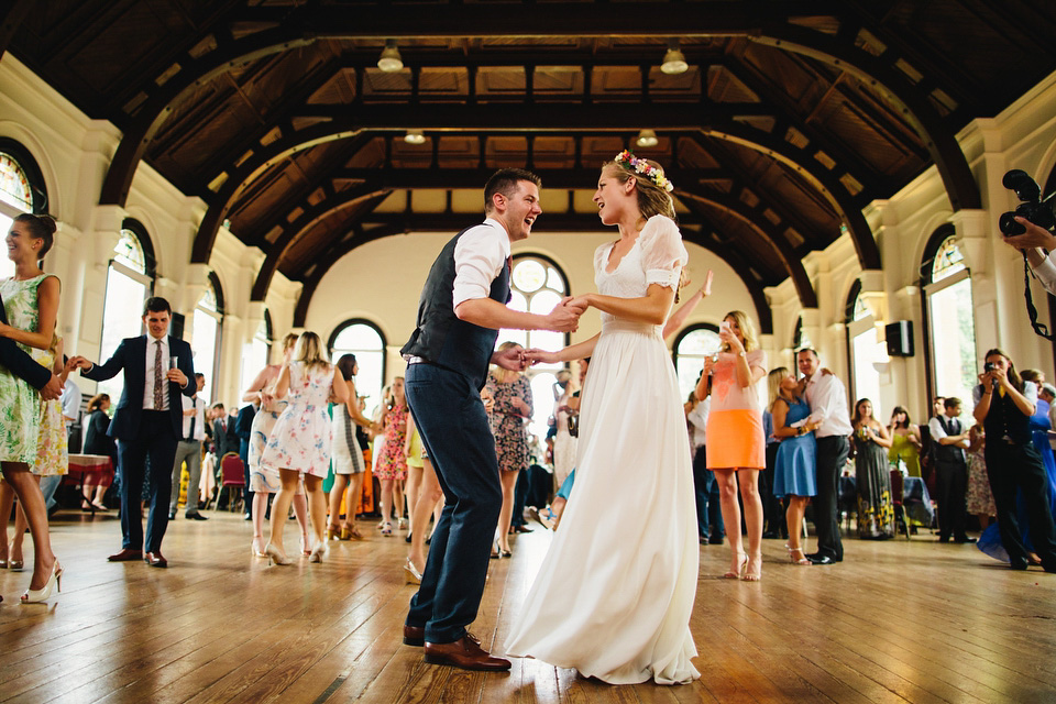 colourful weddings, floral crown, flower crown, whimsical wedding, dorset weddings, richard skins photography