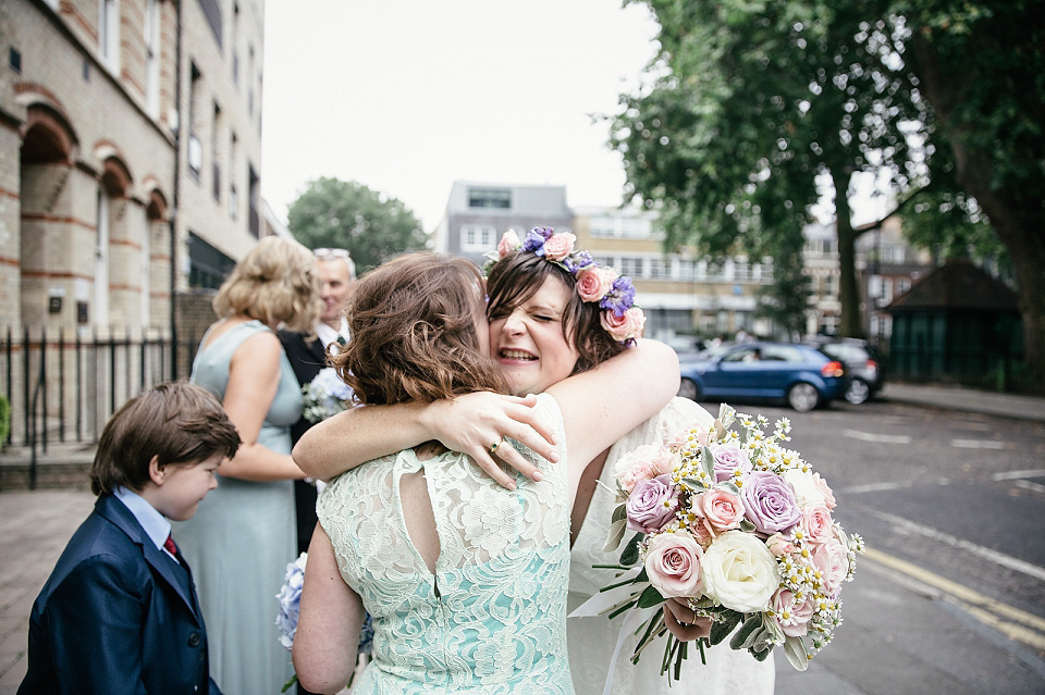 minna wedding dresses, kat hill photography, hoxton weddings, pregnant bride, expectant bride