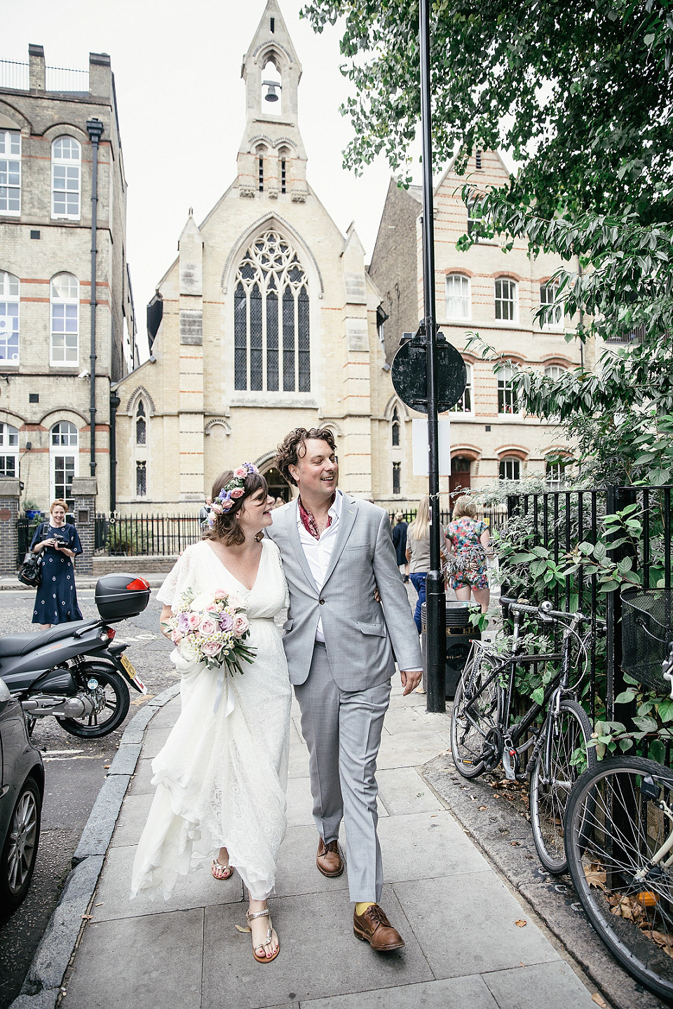 minna wedding dresses, kat hill photography, hoxton weddings, pregnant bride, expectant bride