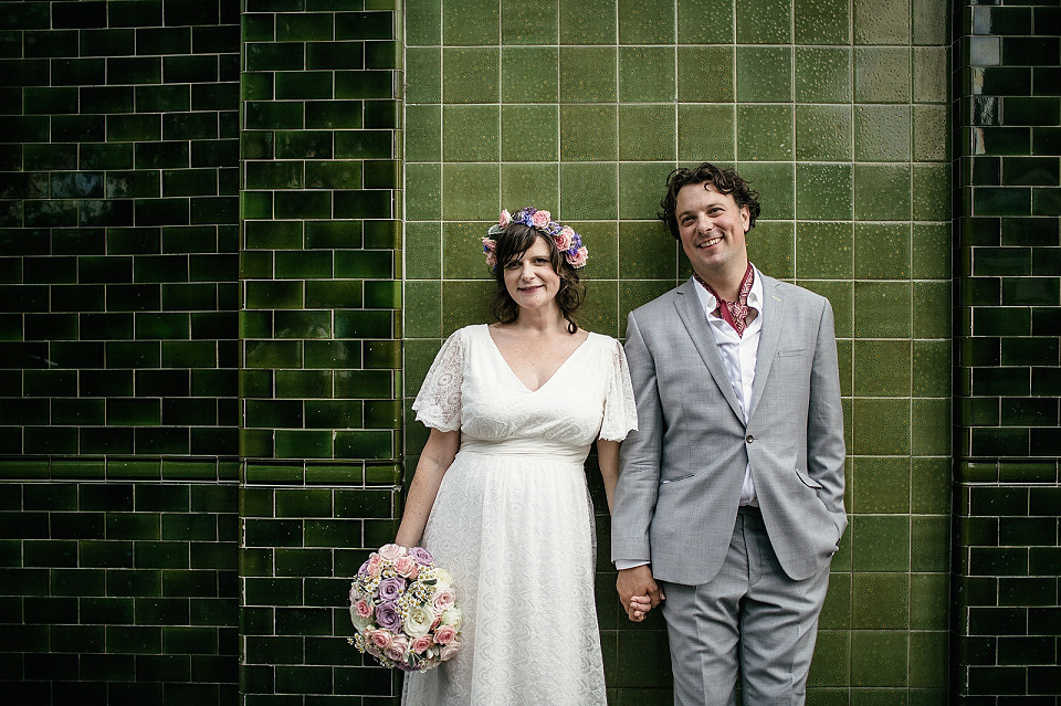 A Pretty Eco Friendly Wedding Dress for a Pregnant Bride and her Laid Back Hackney Wedding Love My Dress UK Wedding Blog Podcast Directory Shop