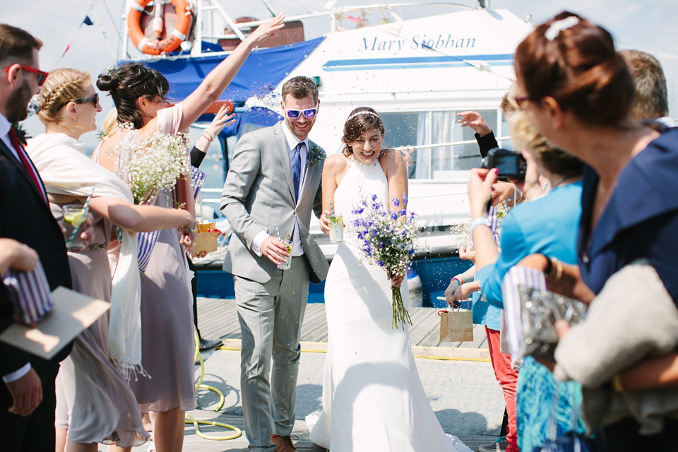 Sailboats and Sandals - A Halterneck Dress for a Nautical Style Summer Wedding on the Solent 5 wpid321482 nautical seaside wedding 46