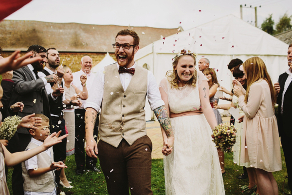 The Story of a Girl and a Boy and Their Handmade, Rustic Style Farm Wedding