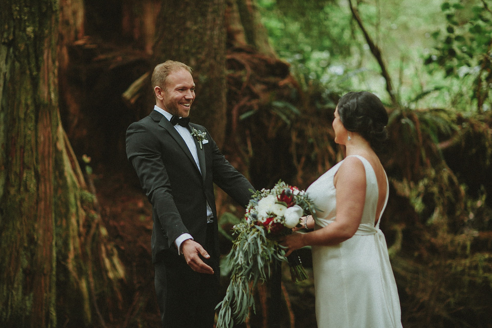 jazz age wedding, british columbia wedding, woodland wedding, brittany esther photography