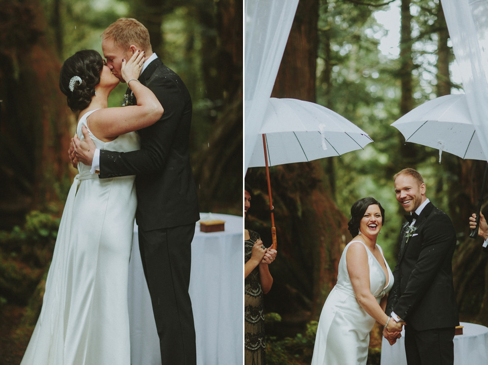 jazz age wedding, british columbia wedding, woodland wedding, brittany esther photography