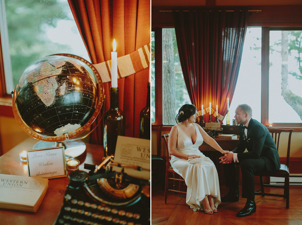 jazz age wedding, british columbia wedding, woodland wedding, brittany esther photography