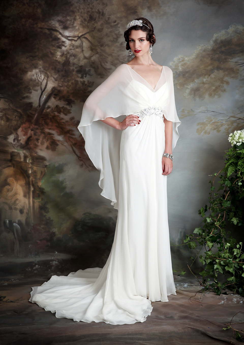 eliza jane howell, art deco weddings, beaded wedding dress, deco wedding