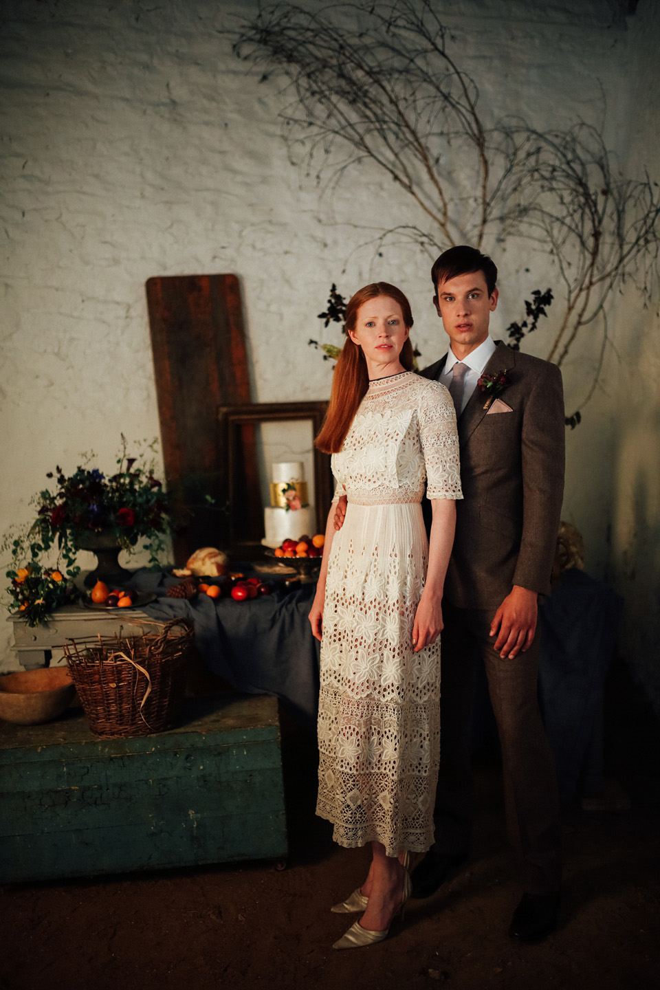 jordanna marston, orange, vintage wedding dresses, dutch masters, autumn weddings