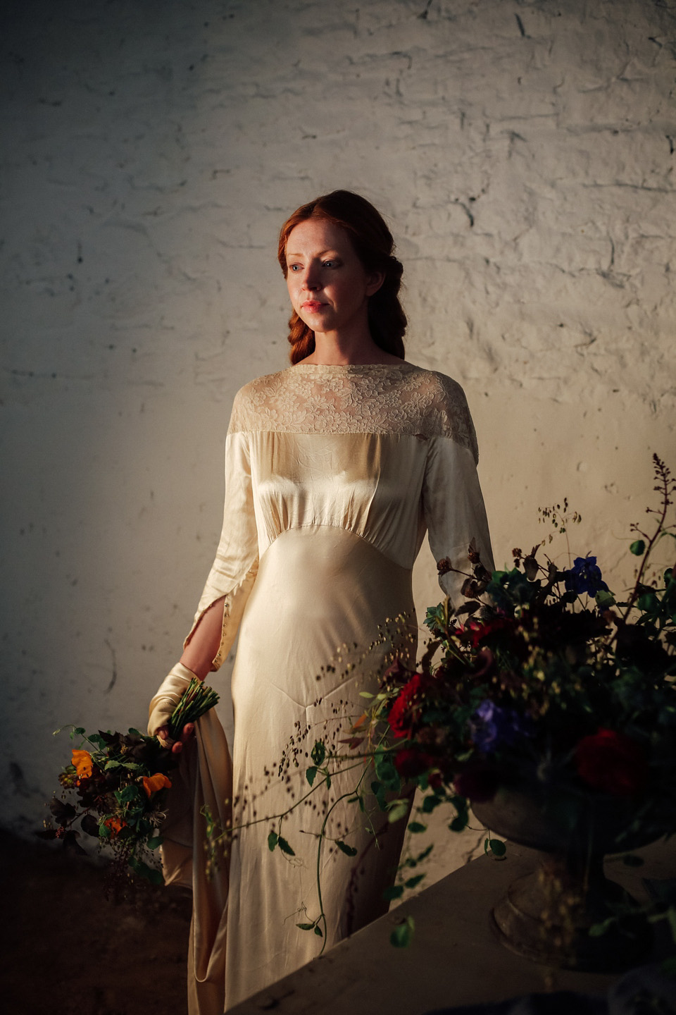 jordanna marston, orange, vintage wedding dresses, dutch masters, autumn weddings