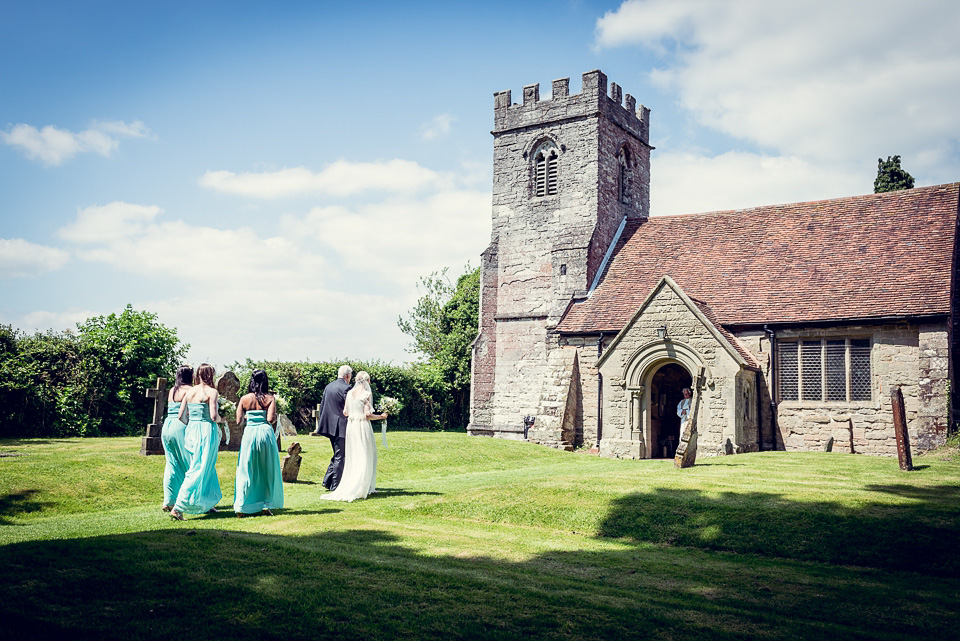 midsummer nights dream wedding, village hall weddings, louise holgate photography, minna wedding dress