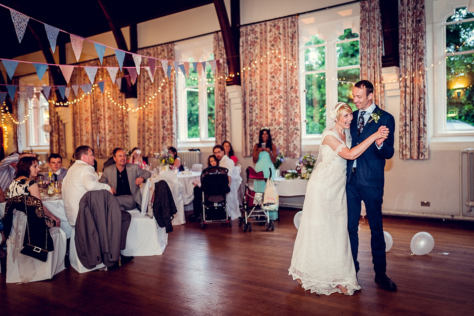 midsummer nights dream wedding, village hall weddings, louise holgate photography, minna wedding dress