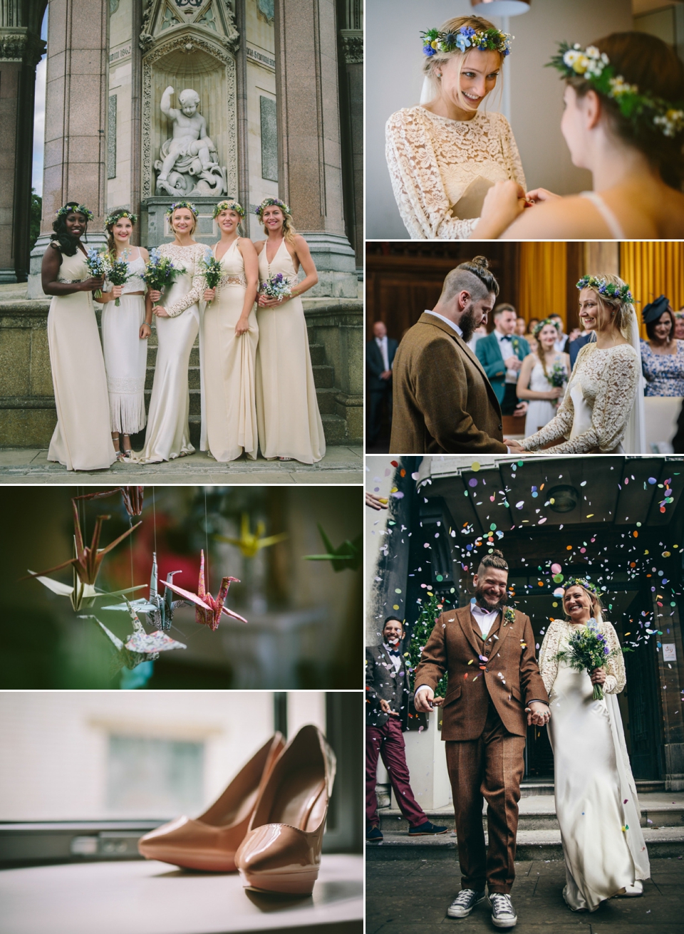 1930s vingage quirky london wedding