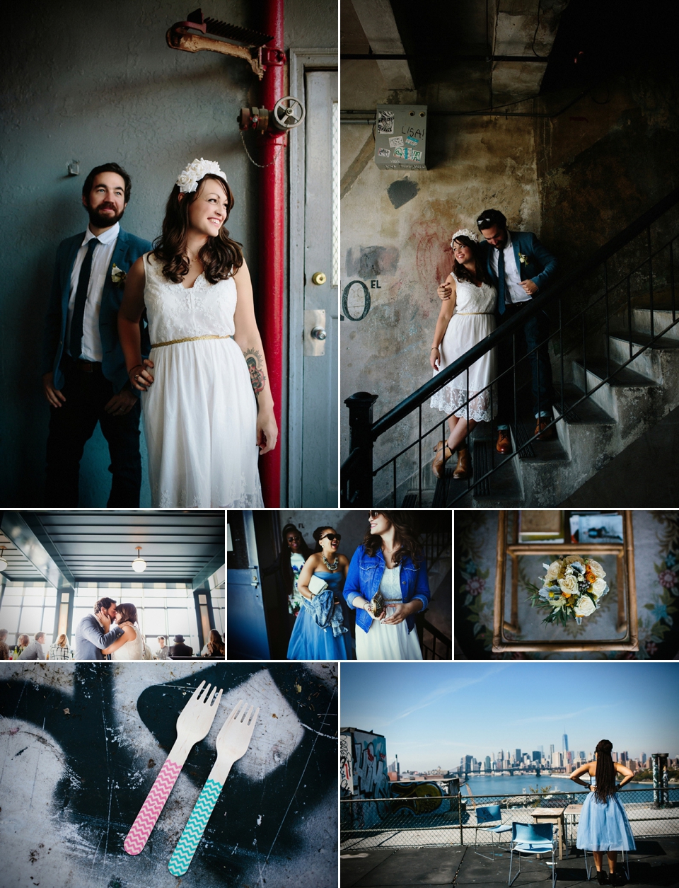 free spirited new york wedding