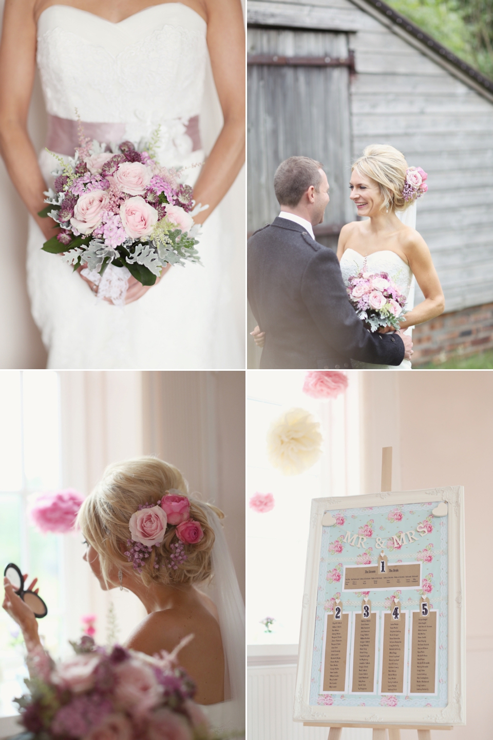 pink peonies wedding