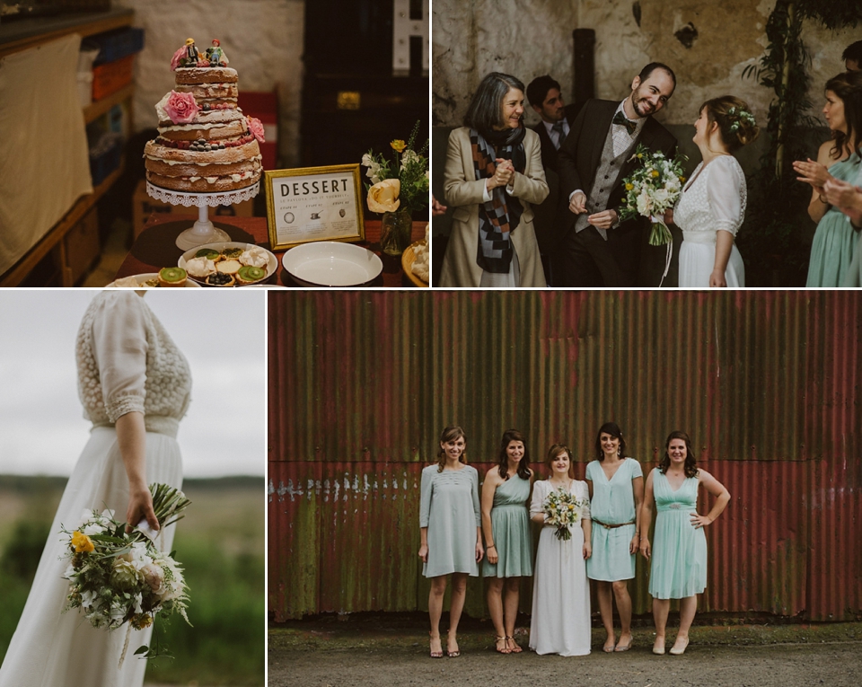 wild rustic scottish wedding