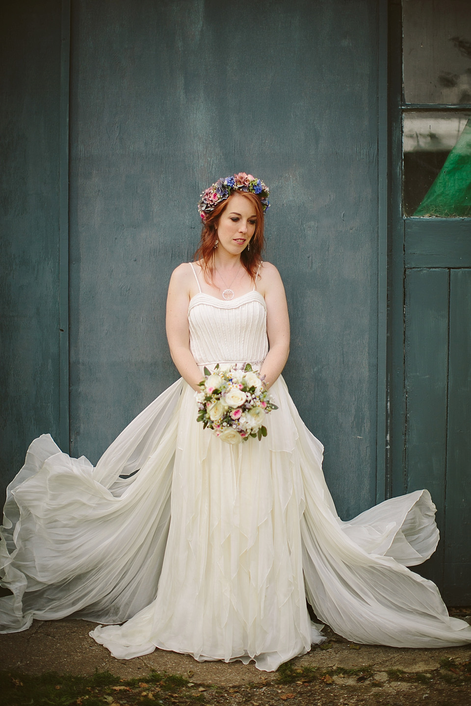 wedfest, devon weddings, bhldn wedding dress, tom ravenshear