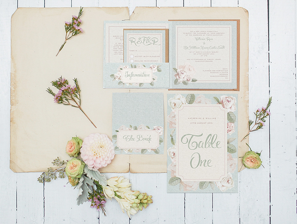 Lucy Ledger, shabby chic stationery