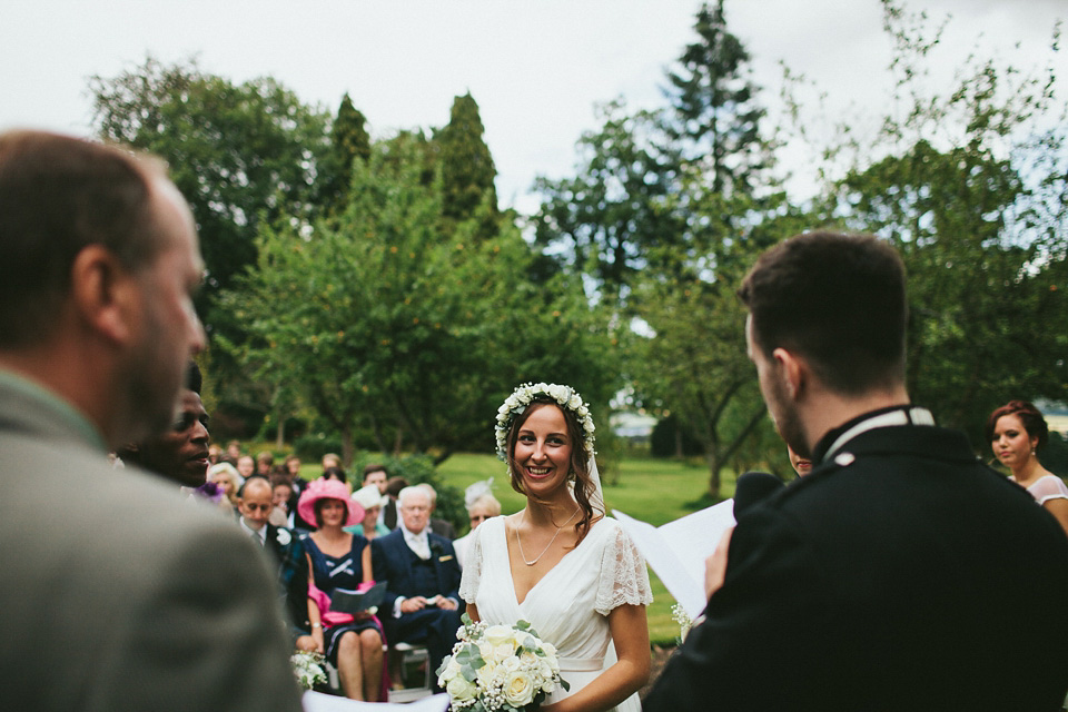 charlie brear wedding dress, scottish wedding, boho inspired wedding