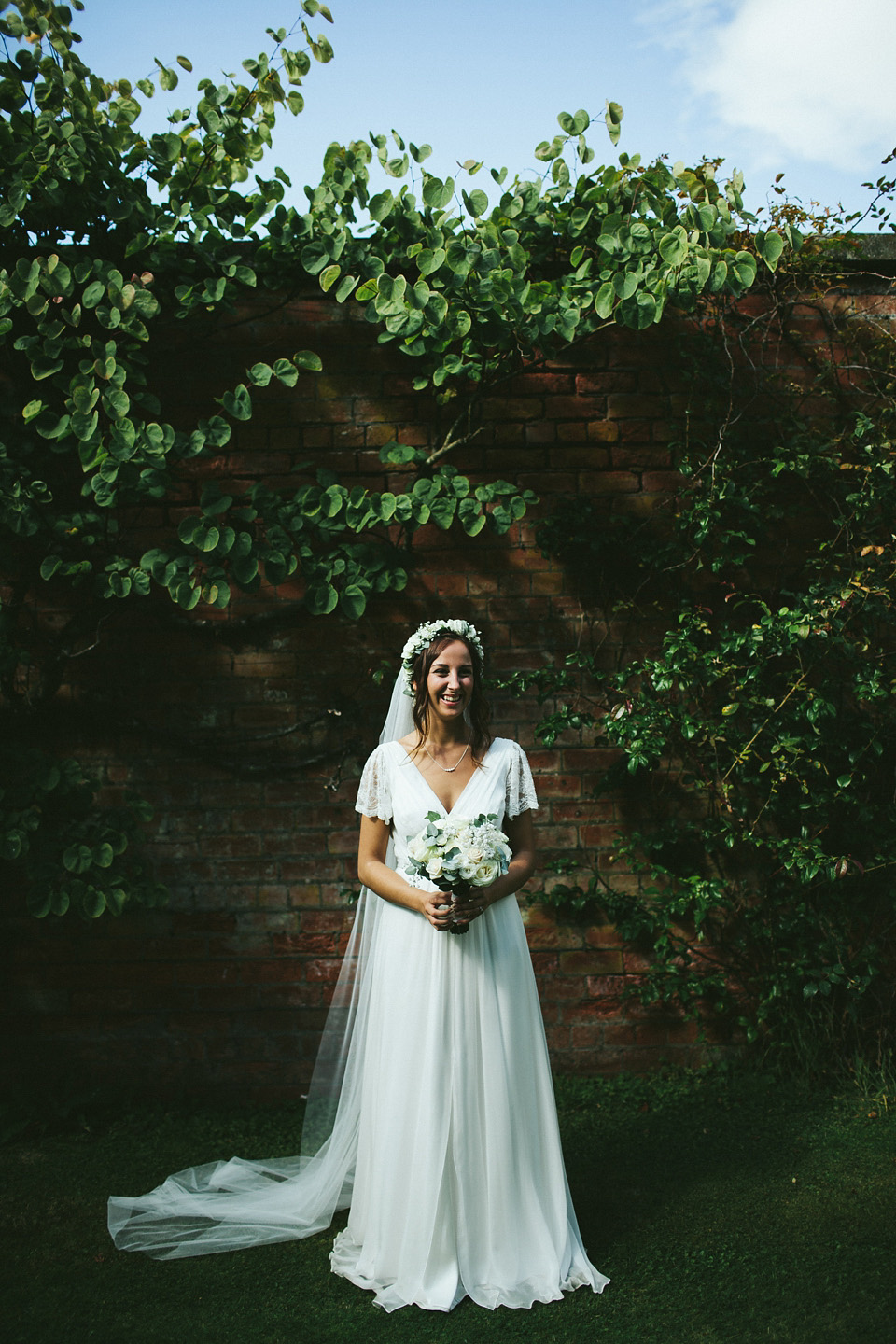 charlie brear wedding dress, scottish wedding, boho inspired wedding