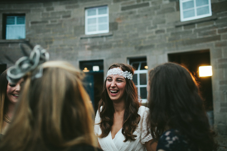 charlie brear wedding dress, scottish wedding, boho inspired wedding