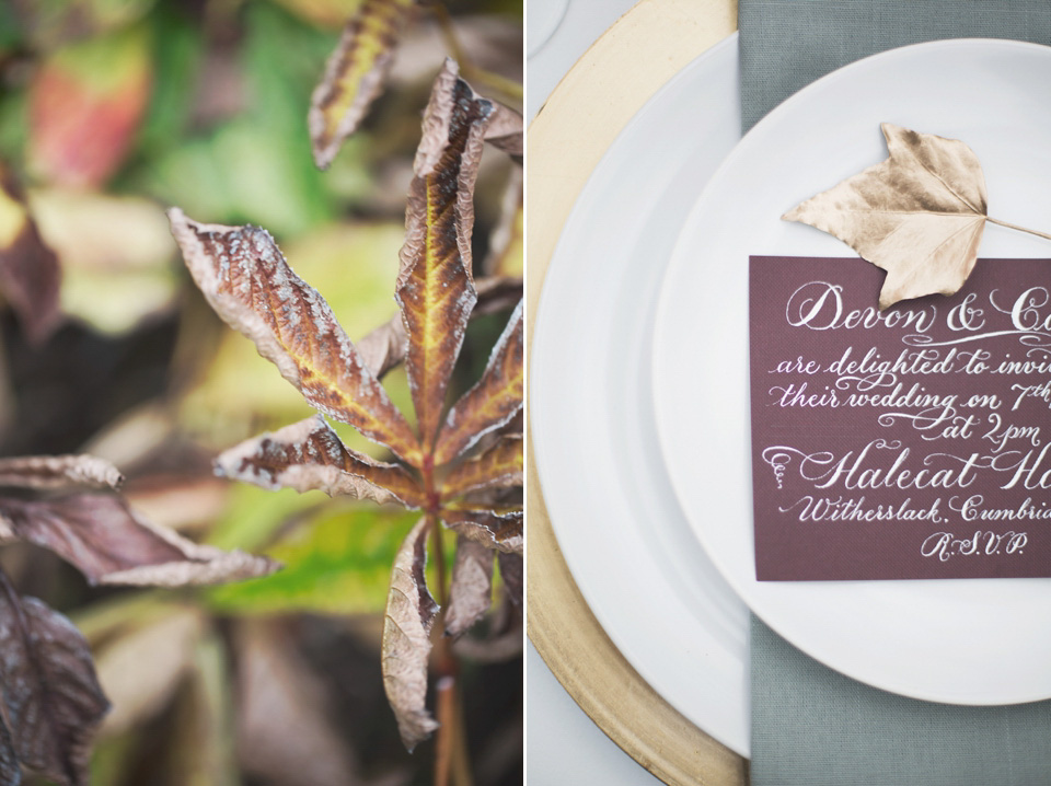 Beautiful Autumn wedding inspiration, imagery by Melissa Beattie Photography, styling by Tebbey & Co. Autumn wedding inspiration