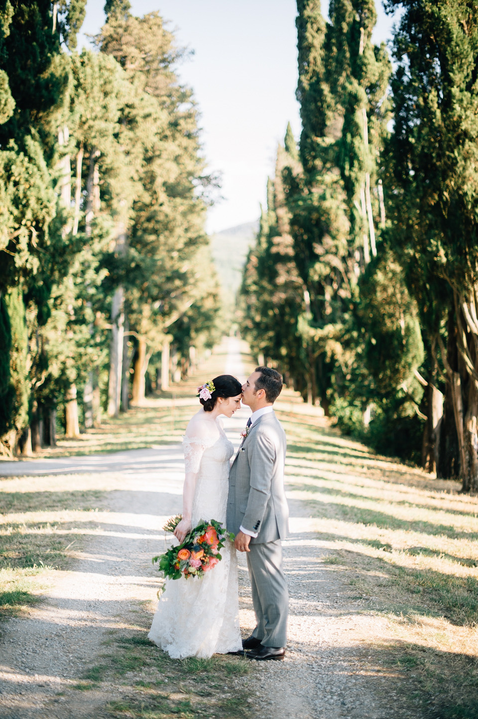 italian wedding, rustic italian wedding, temperley london bride, temperley wedding dress